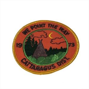 VINTAGE 1973 CATTARAGUS DISTRICT Boy Scout ‘We Point The Way’ PATCH